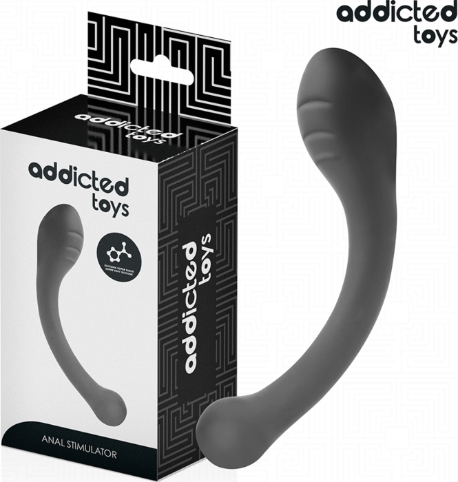 Estimulador Anal Addicted Toys 18cm Duplo Sensação