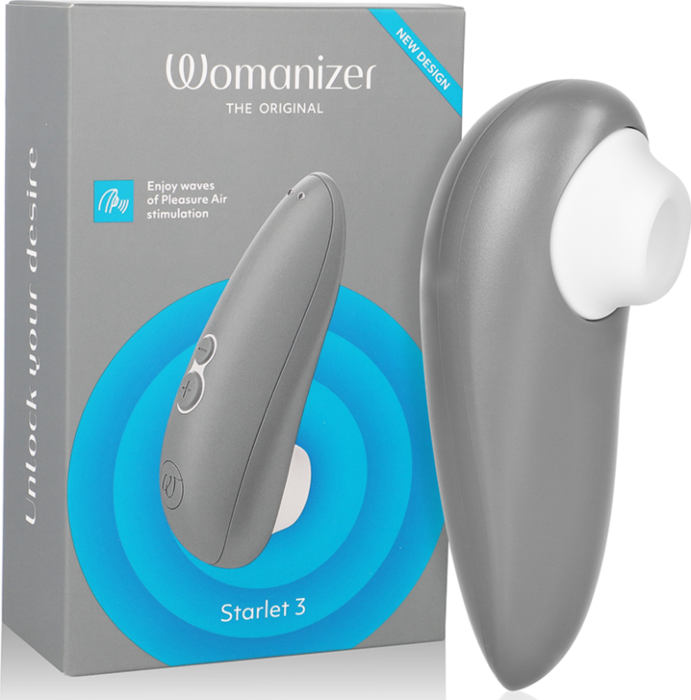 Estimulador Clitoriano Estelar Cinza