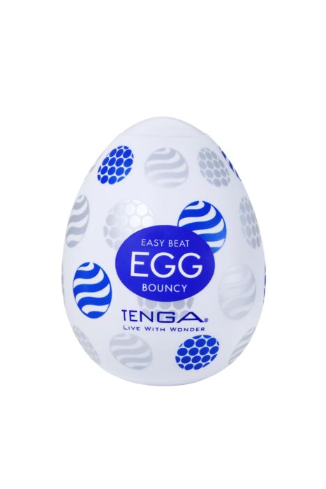 Masturbador Tenga EGG Bouncy com texturas internas