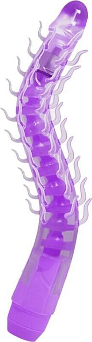 Vibrador flexível Dildo Baile - 23,5 cm roxo - Sex Shop