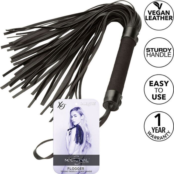 Flogger Calexotics Nocturnal Preto Sensual Flogger Calexotics Nocturnal Preto Sensual