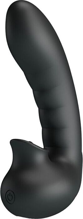 Vibrador de dedo PRETTY LOVE Hobgoblin com lambedor