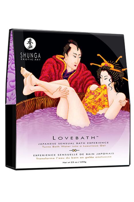 Banho Shunga LoveBath Lotus Sensual para Relaxamento