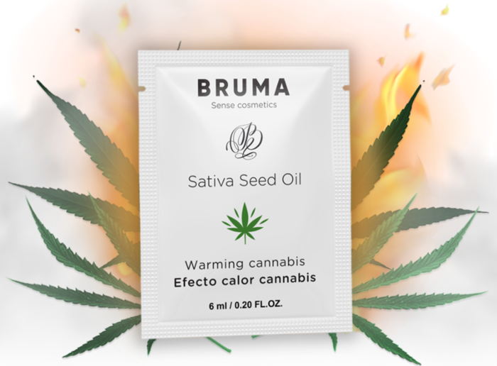 Gel Deslizante Bruma 6ml Efeito Calor Sabor Cannabis Gel Deslizante Bruma 6ml Efeito Calor Sabor Cannabis