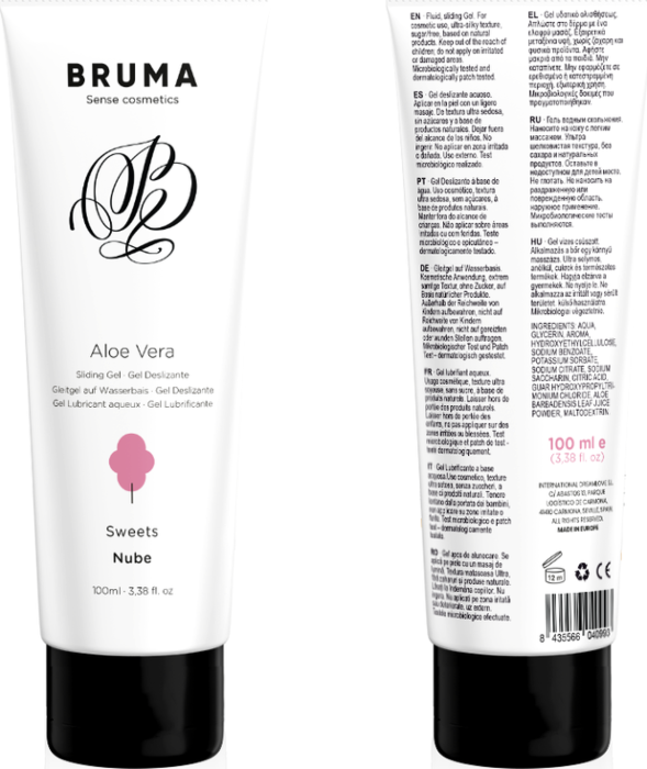Gel Deslizante Bruma Aloe Vera Sabor Nuvem Gel Deslizante Bruma Aloe Vera Sabor Nuvem