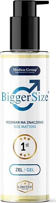 Gel Íntimo Medica Group Bigger Size 150ml Aumento Gel Íntimo Medica Group Bigger Size 150ml Aumento
