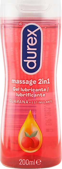 Gel de Massagem Estimulante Durex Lubes Guaraná Gel de Massagem Estimulante Durex Lubes Guaraná