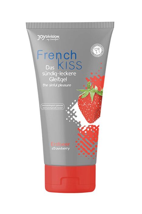 Gel para Sexo Oral JOYDIVISION FRENCH KISS com Sabor a Fresa