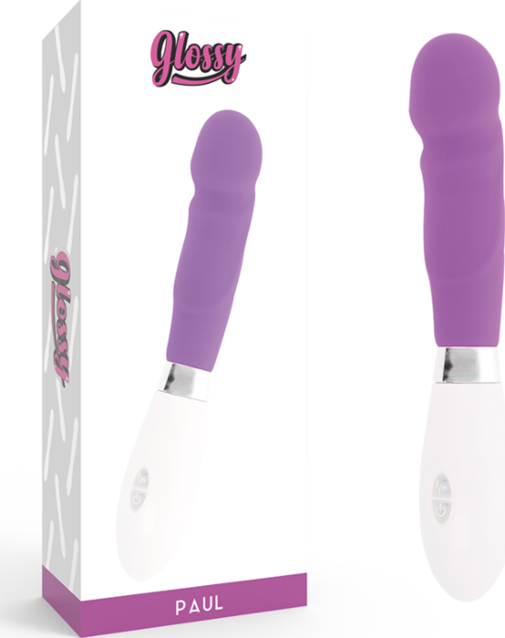Vibrador Lila Glossy Paul Vibrador Lila Glossy Paul