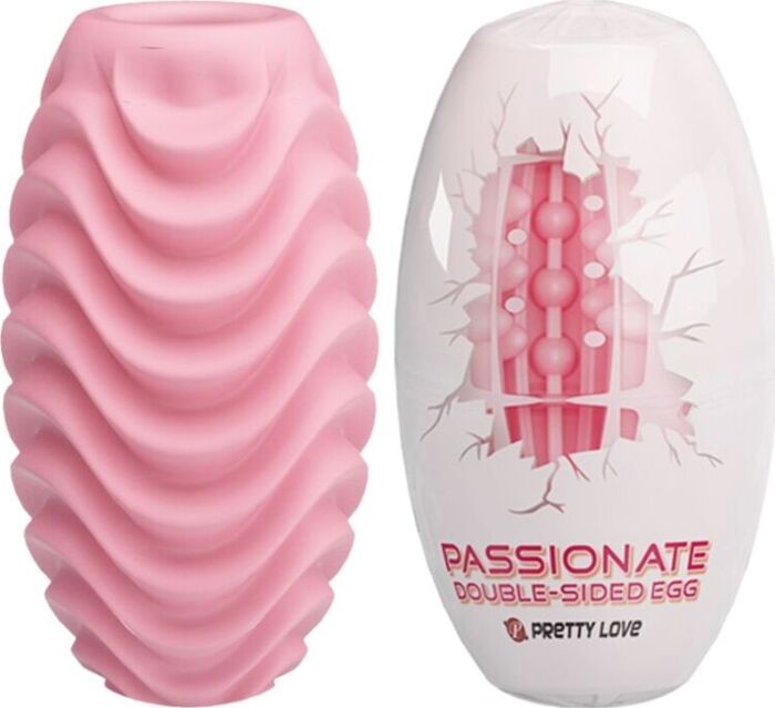 Masturbador Doble Face Pretty Love Egg Rosa