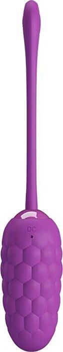 Huevo Vibrador Pretty Love Morado Textura Única Huevo Vibrador Pretty Love Morado Textura Única