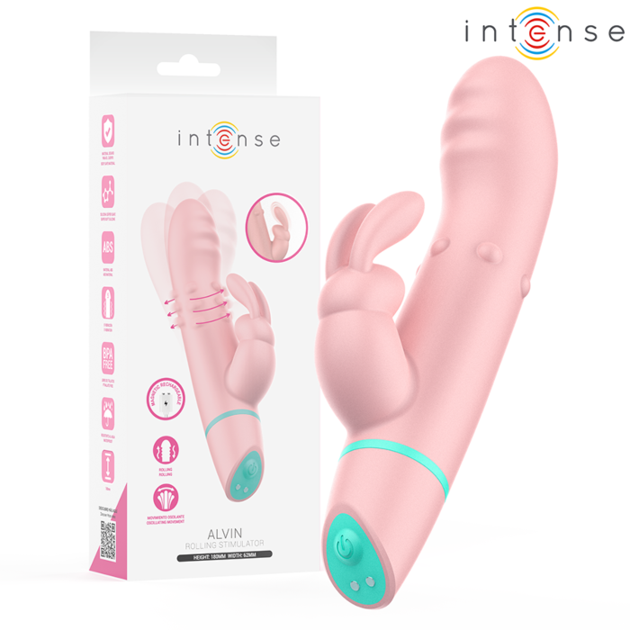 Vibrador Rabbit INTENSE Alvin com Movimento Oscilante