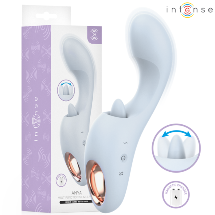 Vibrador INTENSE HIGH TECH Anya com Estimulação Circular Vibrador INTENSE HIGH TECH Anya com Estimulação Circular