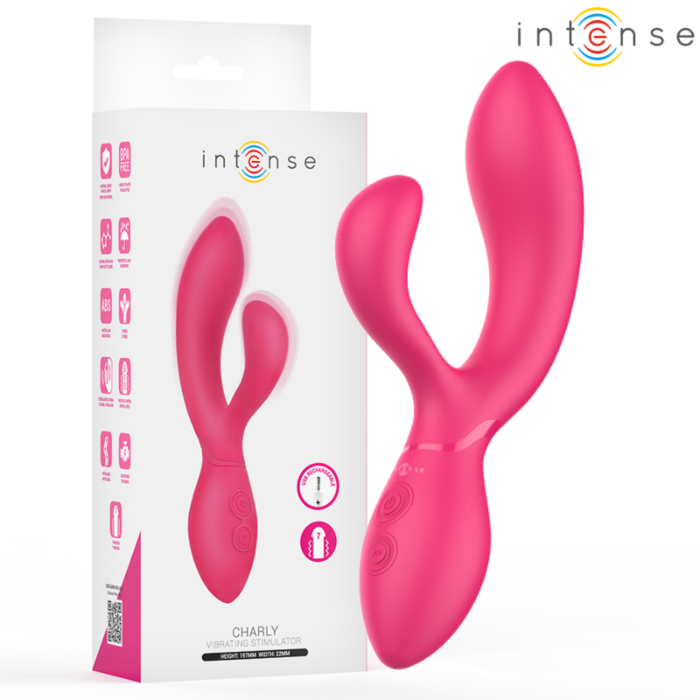 Vibrador Rabbit INTENSE Charly Estimulador Ajustável Vibrador Rabbit INTENSE Charly Estimulador Ajustável