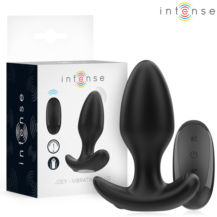 Plug Anal INTENSE JOEY 10 Modos com Controlo Remoto Plug Anal INTENSE JOEY 10 Modos com Controlo Remoto
