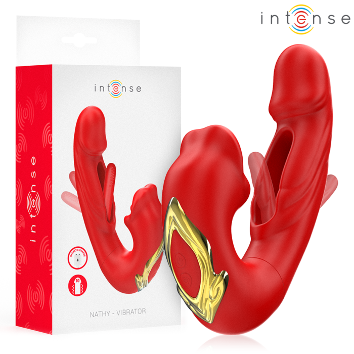 Vibrador NATHY com função dupla para estimulação Vibrador NATHY com função dupla para estimulação
