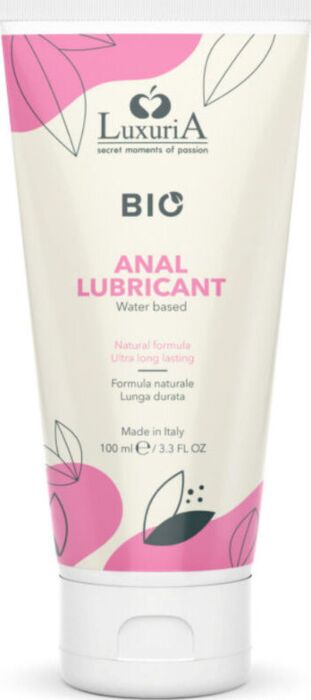Intimateline - Lubrificante Anal Luxuria BIO Base Água 100ml