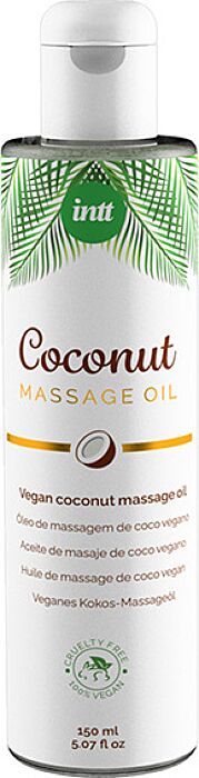 Intt - Óleo de Massagem Vegano Coco 150ml Intt - Óleo de Massagem Vegano Coco 150ml