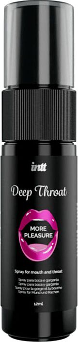 Intt Deep Throat - Spray Sexo Oral - 12 ml

Intt Deep Throat - Spray Sexo Oral - 12 ml