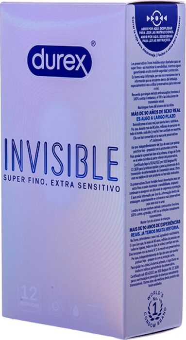 Preservativos UltraSensíveis Invisíveis
