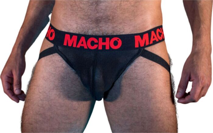 Jock Macho XL Preto/Vermelho