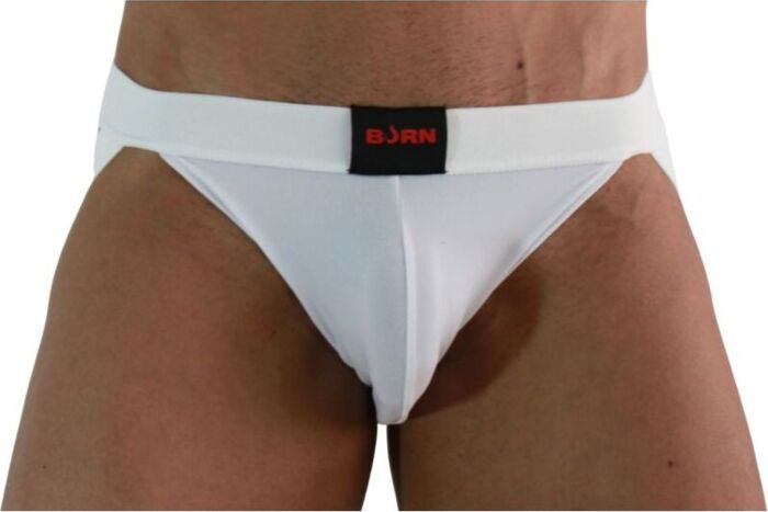 Jockstrap BURN 007 Branco - Estilo e Conforto