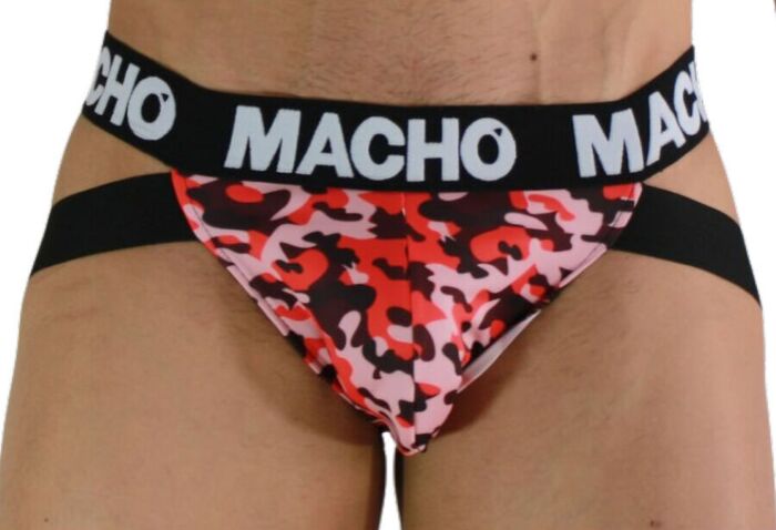 Jockstrap MACHO MX28MR Vermelho XL Conforto