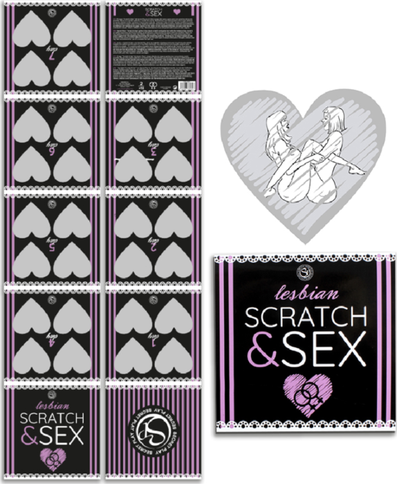 Jogo Rasca & Sex Secret Play — Posturas Lésbicas