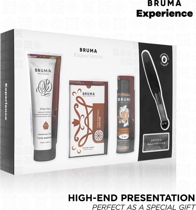 Kit Tentação Doce Tarta Americana Bruma Vibro-Orgásmica Kit Tentação Doce Tarta Americana Bruma Vibro-Orgásmica