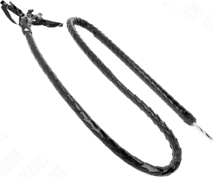 Látigo KINK PVC Brilhante 138cm - Prazer Intenso