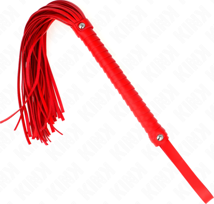 Látigo KINK 48.5 cm Vermelho Texturizado