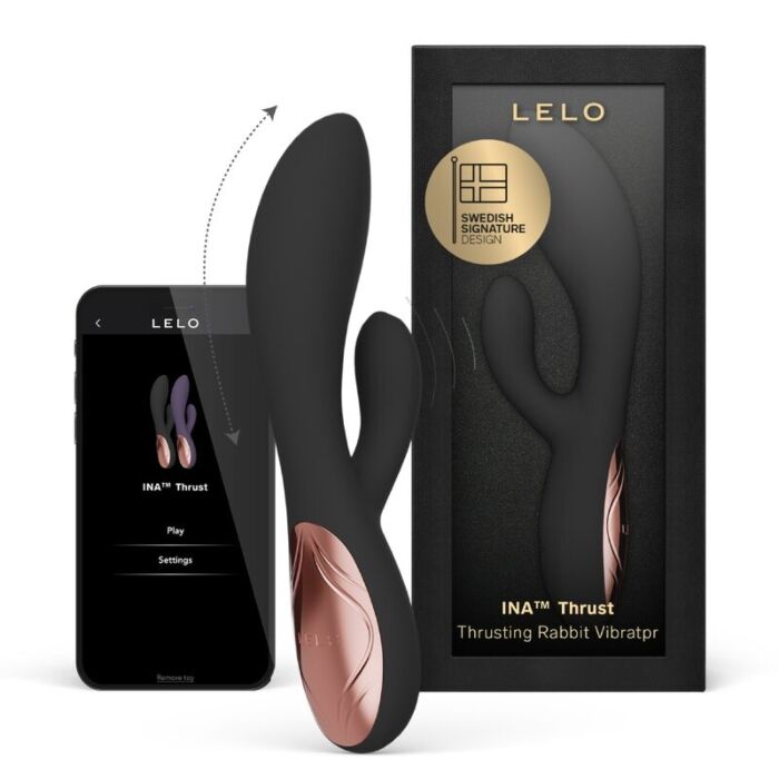 Vibrador Rabbit LELO INA THRUST com movimento a thrust Vibrador Rabbit LELO INA THRUST com movimento a thrust