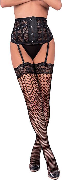 Liguero Livco Corsetti Jelly Medias Negras