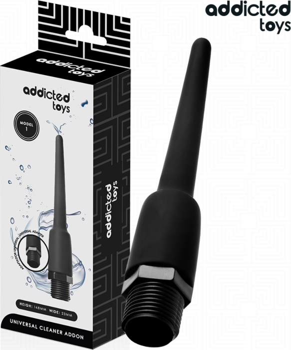 Limpiador Anal Addicted Toys Modelo 1 Com Adaptador