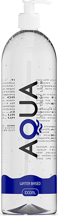 Lubrificante Aqua Quality 1000 ML - Suave e Natural Lubrificante Aqua Quality 1000 ML - Suave e Natural