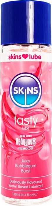 Lubrificante SKINS Tasty Chicle - Sabor Irresistível