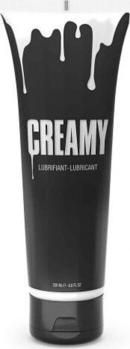 Lubrificante CREAMY - CUM 250ML com textura de esperma Lubrificante CREAMY - CUM 250ML com textura de esperma