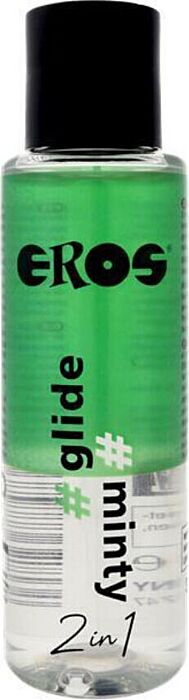 Lubrificante EROS Glide Minty 2 em 1 Efeito Refrescante