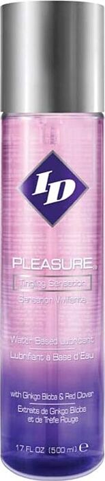 Lubrificante ID Pleasure 500ml Sensação Térmica