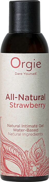 Lubrificante íntimo Orgie All-Natural Strawberry Lubrificante íntimo Orgie All-Natural Strawberry