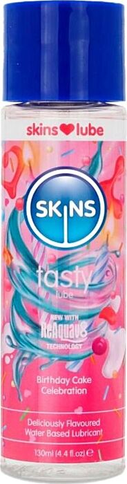 Lubrificante saborizado SKINS Birthday Cake 130 ml Lubrificante saborizado SKINS Birthday Cake 130 ml