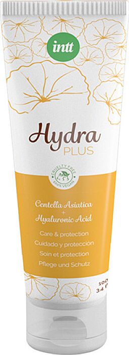 Intt hydra plus lubrificante vegano de coco 100 ml - Gel neutro à base de água com propriedades reparadoras e hidratantes de Centella Asiática e Ácido Hialurônico. Intt hydra plus lubrificante vegano de coco 100 ml - Gel neutro à base de água com propriedades reparadoras e hidratantes de Centella Asiática e Ácido Hialurônico.