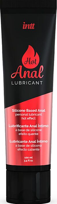 Lubrificante anal quente de silicone 100ml - Intt Lubrificante anal quente de silicone 100ml - Intt