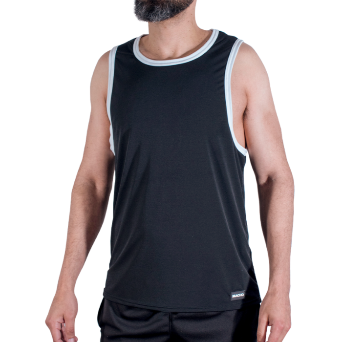 Camiseta Macho Underwear com corte desportivo Camiseta Macho Underwear com corte desportivo