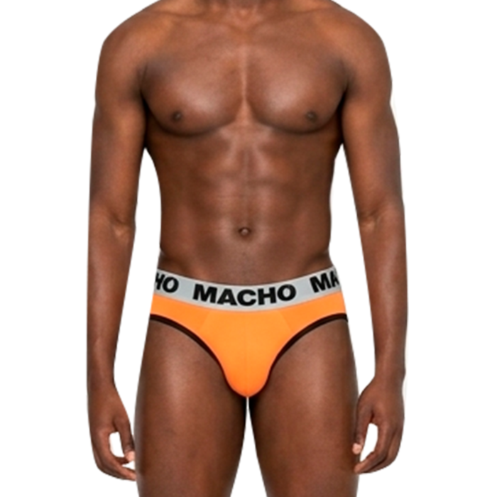 Slip MACHO UNDERWEAR MCH012 com copo push-up Slip MACHO UNDERWEAR MCH012 com copo push-up