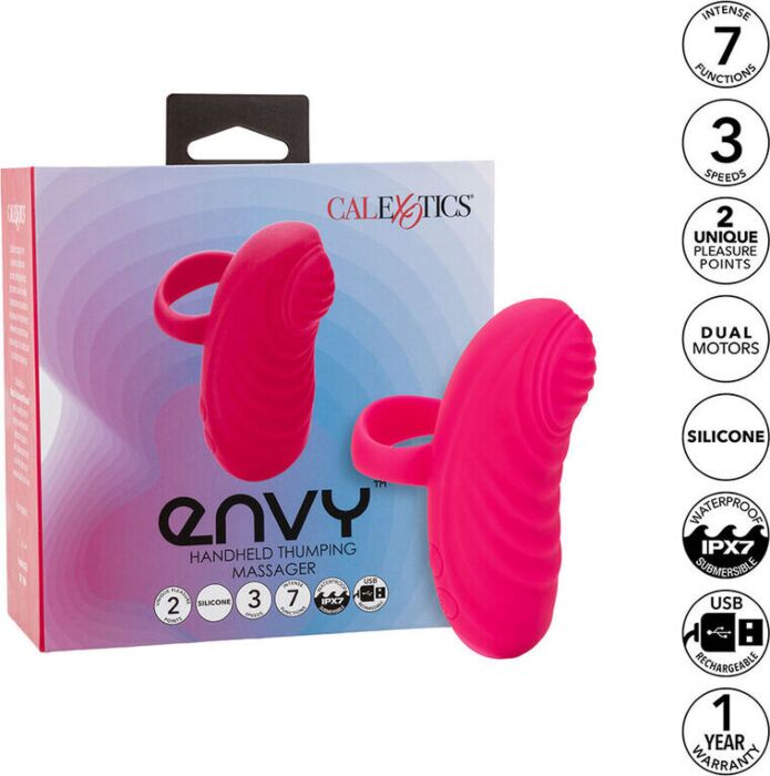 Massajador Calexotics Envy Rosa 7 Vibrações