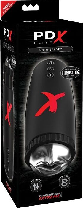 Masturbador PDX ELITE Moto-Bator com Sução Masturbador PDX ELITE Moto-Bator com Sução