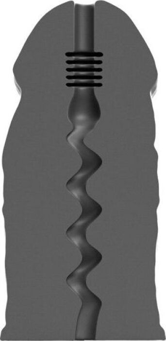 Masturbador All Black E-Boy 17 cm - Textura Interior - Envio Discreto. Masturbador All Black E-Boy 17 cm - Textura Interior - Envio Discreto.