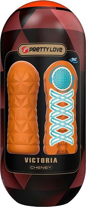 Masturbador Pretty Love Victoria Cheney Laranja