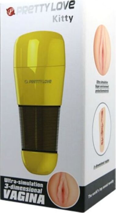 Masturbador Vagina Pretty Love Kitty - Sensações realísticas